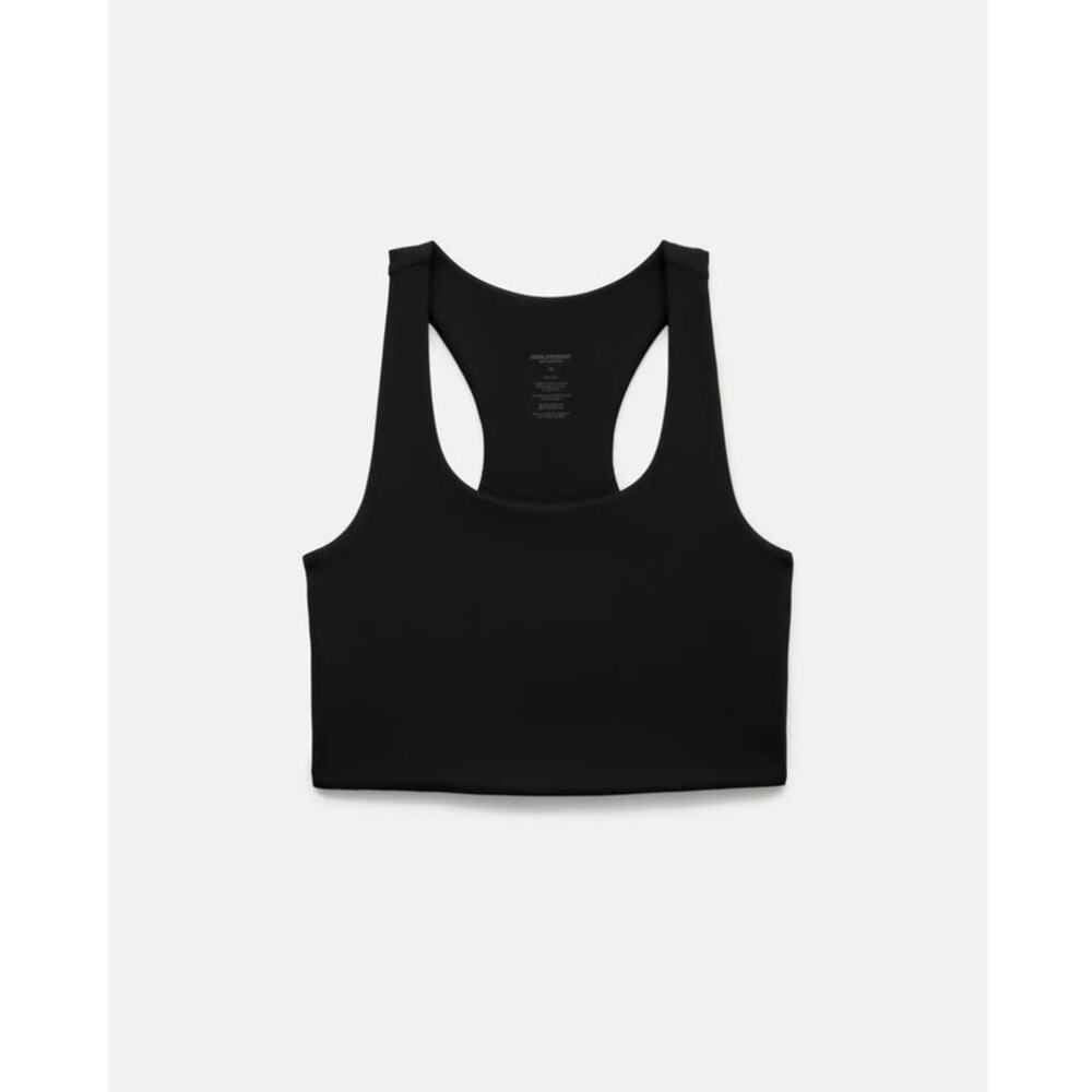 NWT Girlfriend Collective Paloma Racerback bra - XS - black - XS